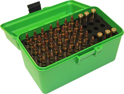 MTM Deluxe 50 Round Ammo Case